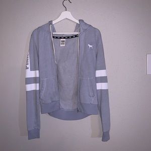 PINK Lavender Zipper Jacket